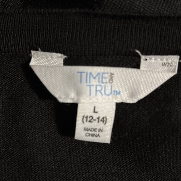 Classic Black Cardigan - Picture 4 of 5